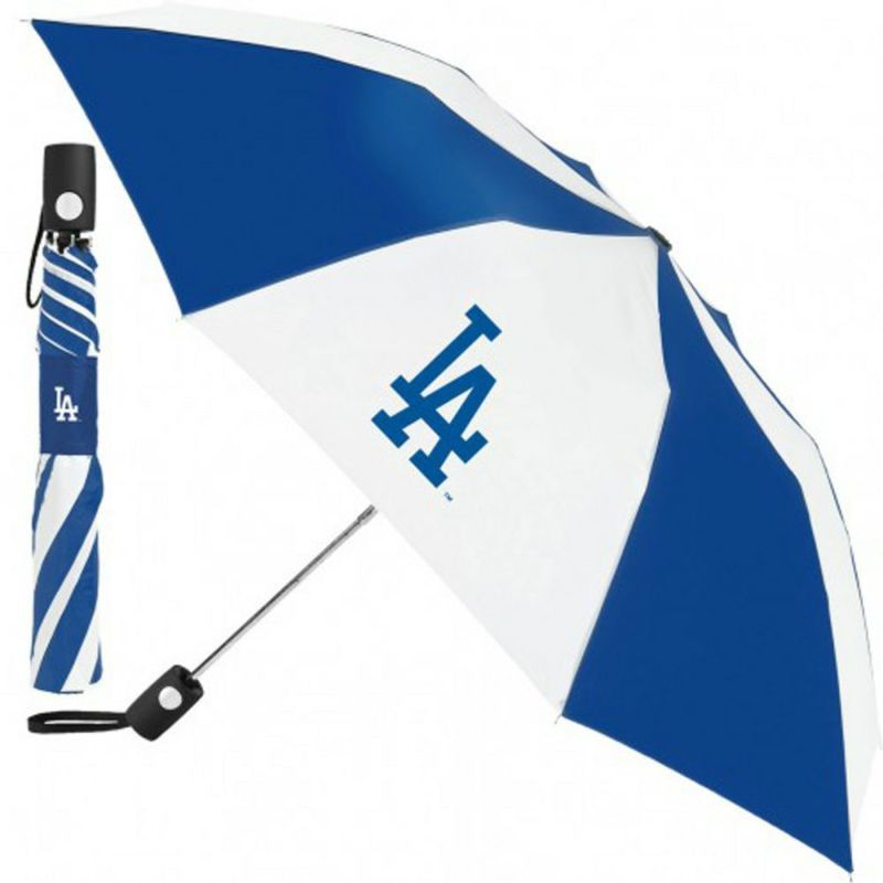 MLB ドジャース 折り畳み傘 totes Umbrella Auto Folding