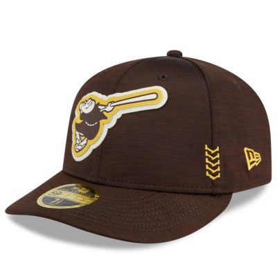 MLB パドレス キャップ 2024 クラブハウス Clubhouse ロープロファイル 59FIFTY ニューエラ/New Era ブラウン