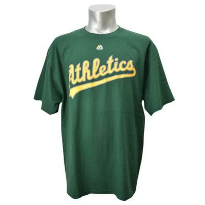 MLB Tシャツ マジェスティック オークランド・アスレチックス