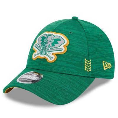 MLB アスレチックス キャップ 2024 クラブハウス Clubhouse 9FORTY アジャスタブル ニューエラ/New Era グリーン