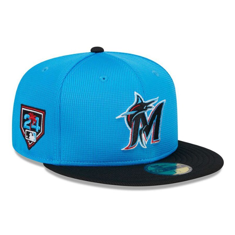 MLB マーリンズ キャップ 2024 スプリングトレーニング 59FIFTY Fitted 
