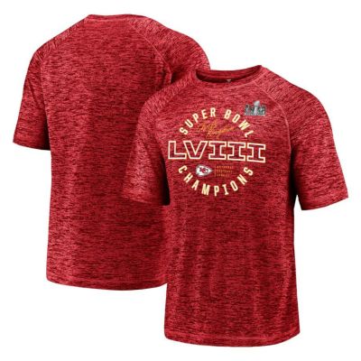 NFL チーフス Tシャツ 第58回 スーパーボウル 優勝記念 Athletic Build T-Shirt Fanatics レッド
