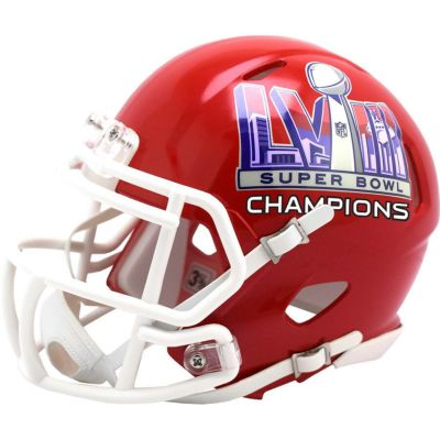 NFL チーフス ミニヘルメット 第58回スーパーボウル優勝記念 Speed Mini Helmet Riddell