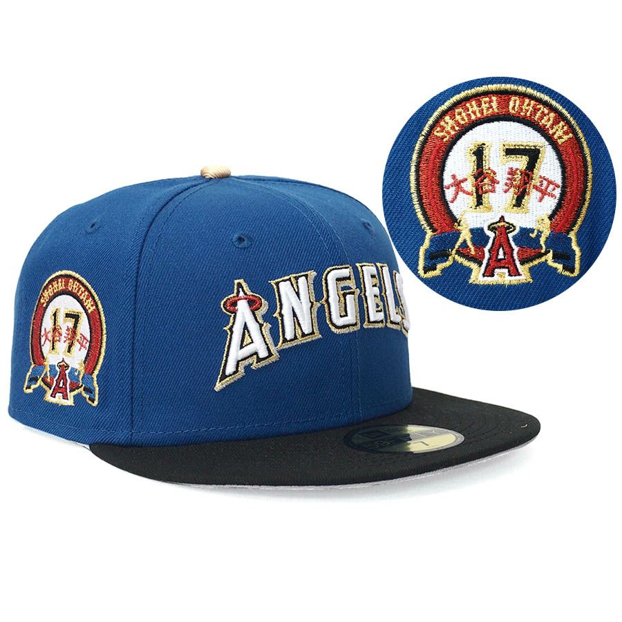 MLB 大谷翔平 エンゼルス キャップ 59FIFTY ファイターズ Team Color 