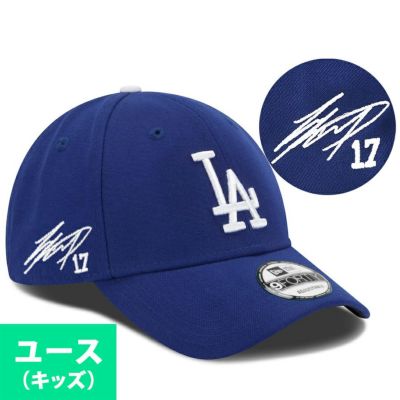 MLB 大谷翔平 ドジャース キャップ シルバーサイン サイン刺繍 ...