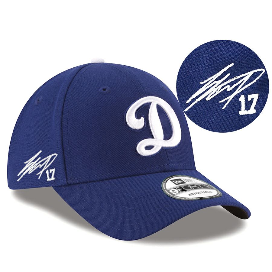 MLB 大谷翔平 ドジャース キャップ サイン刺繍 The League 9FORTY D  
