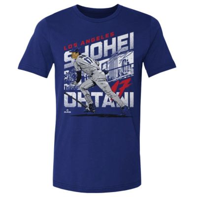 MLB 大谷翔平 ドジャース Tシャツ Los Angeles D City Name WHT 500Level ロイヤルブルー