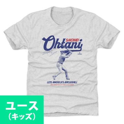 MLB 大谷翔平 ドジャース Tシャツ キッズサイズ ユース Vintage 500Level アッシュ