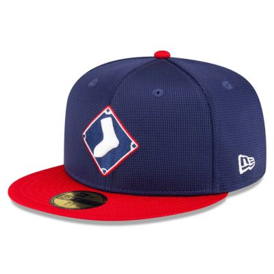 MLB ホワイトソックス キャップ 2024 バッティングプラクティス 59FIFTY Batting Practice ニューエラ/New Era ネイビー レッド【nejp】