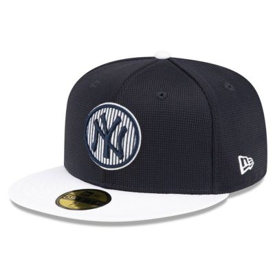 MLB ヤンキース キャップ 2024 バッティングプラクティス 59FIFTY Batting Practice ニューエラ/New Era ネイビー【nejp】