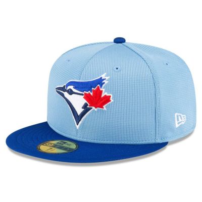 MLB ブルージェイズ キャップ 2024 バッティングプラクティス 59FIFTY Batting Practice ニューエラ/New Era ライトブルー【nejp】