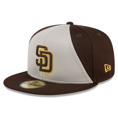MLB パドレス キャップ 2024 バッティングプラクティス 59FIFTY Batting Practice ニューエラ/New Era ブラウン【nejp】
