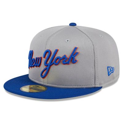 MLB メッツ キャップ 2024 バッティングプラクティス 59FIFTY Batting Practice ニューエラ/New Era グレー【nejp】