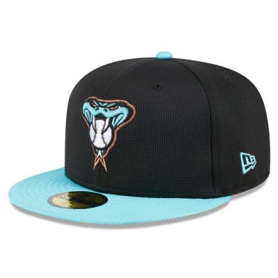 MLB ダイヤモンドバックス キャップ 2024 バッティングプラクティス 59FIFTY Batting Practice ニューエラ/New Era ブラック【nejp】
