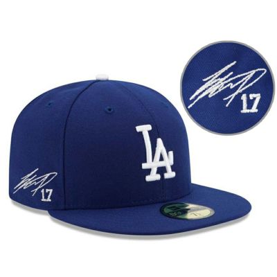 MLB 大谷翔平 ドジャース キャップ シルバーサイン サイン刺繍 Authentic Collection On-Field 59FIFTY Performance  ニューエラ/New Era ロイヤル