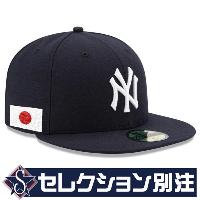 MLB ヤンキース キャップ 【セレクション別注】Japan Flag 日本国旗 