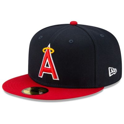 MLB エンゼルス キャップ クーパーズタウン 復刻 1970s 59FIFTY ロープロファイル Fitted Hat ニューエラ/New Era ネイビー