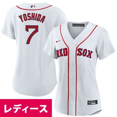 MLB 吉田正尚 レッドソックス ユニフォーム レディース Home Official レプリカ Player Jersey ナイキ/Nike ホワイト