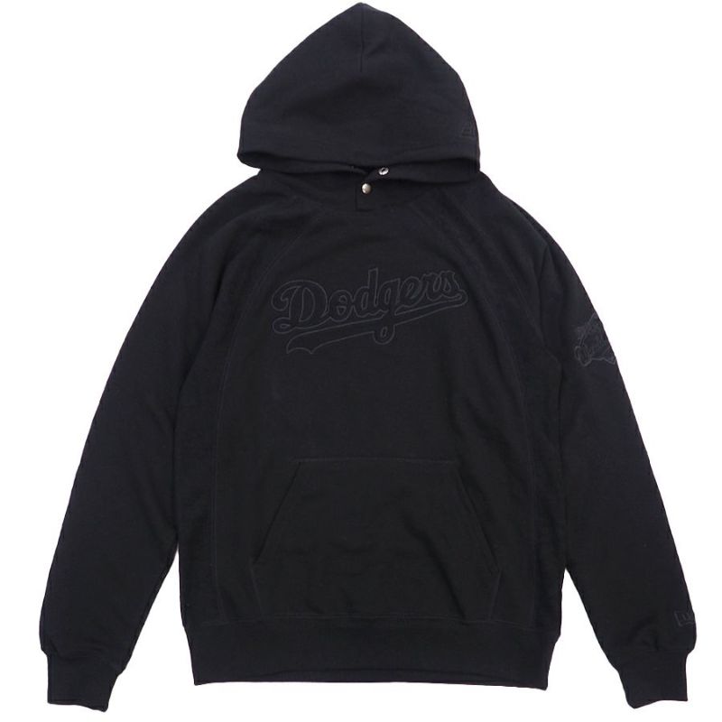 MLB ドジャース パーカー Black Letter Hoodie ニューエラ/New Era