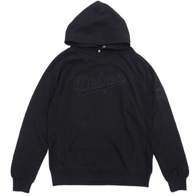 MLB ドジャース パーカー Black Letter Hoodie ニューエラ/New Era ブラック