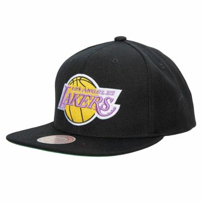 NBA レイカーズ キャップ Top Spot スナップバック HWC ハードウッドクラシック ミッチェル＆ネス/Mitchell & Ness ブラック