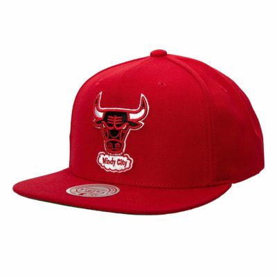 NBA シカゴ・ブルズ キャップ Team Ground 2.0 HWC ハードウッドクラシック ミッチェル＆ネス/Mitchell & Ness レッド