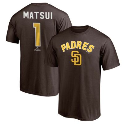 MLB 松井裕樹 パドレス Tシャツ Cooperstown ネーム&ナンバー T-Shirt Fanatics Branded ネイビー |  セレクション | MLB NBA NFL プロ野球グッズ専門店 公式オンラインストア