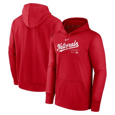 MLB ナショナルズ パーカー 2024 選手着用モデル オーセンティック Practice Hoodie ナイキ/Nike レッド