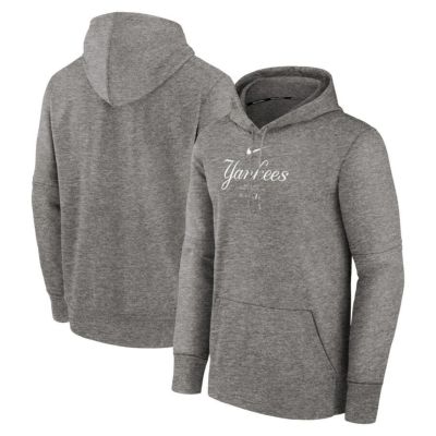 MLB ヤンキース パーカー 2024 選手着用モデル オーセンティック Practice Hoodie ナイキ/Nike ヘザーグレー