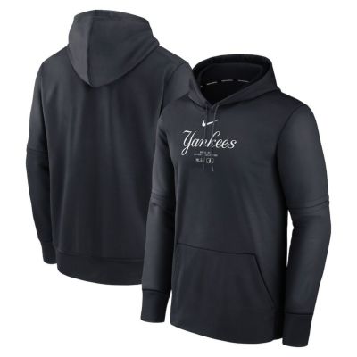 MLB ヤンキース パーカー 2024 選手着用モデル オーセンティック Practice Hoodie ナイキ/Nike ネイビー