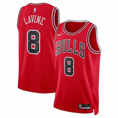NBA ザック・ラビーン シカゴ・ブルズ ユニフォーム スウィングマンジャージ ナイキ/Nike レッド