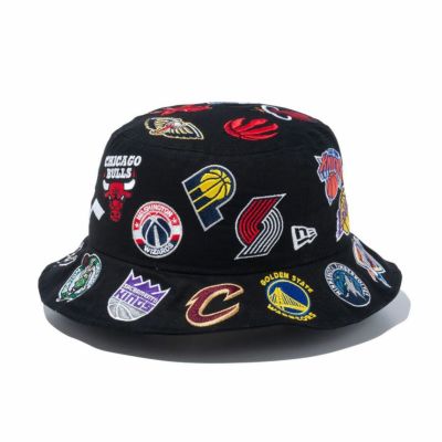 NBA All Over キャップ チームロゴ オールオーバー ニューエラ/New Era ブラック | セレクション | MLB NBA NFL  プロ野球グッズ専門店 公式オンラインストア