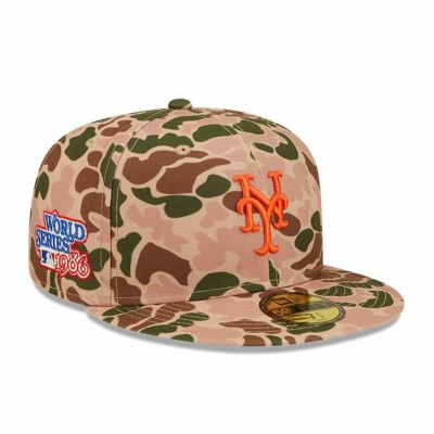 MLB メッツ キャップ Duck Camo 59FIFTY Fitted Hat New Era  カモ