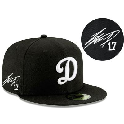 MLB 大谷翔平 エンゼルス キャップ Black on Black 59FIFTY Fitted Cap 