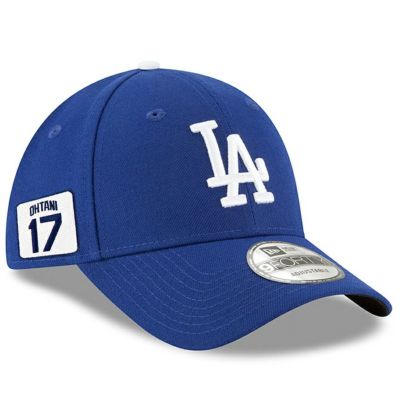 MLB 大谷翔平 ドジャース キャップ ネーム＆ナンバーパッチ  9FORTY Adjustable Hat New Era  ロイヤル