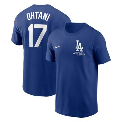 MLB 大谷翔平 ドジャース Tシャツ 2024 ネーム&ナンバー T-Shirt 