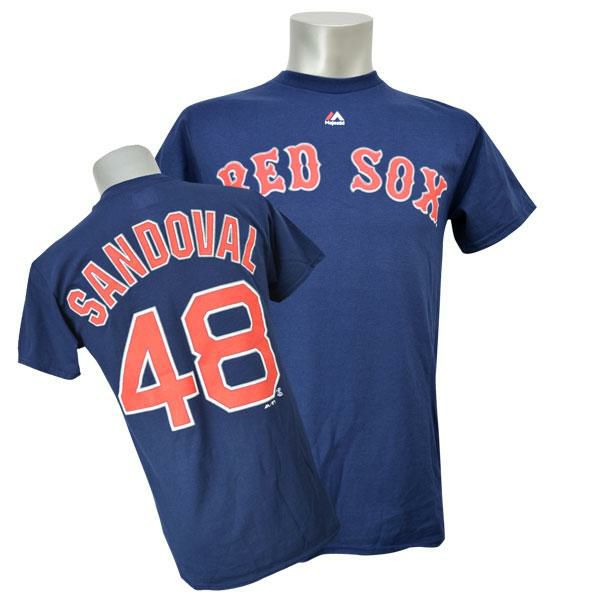 リニューアル記念メガセール MLB レッドソックス パブロ・サンドバル Tシャツ マジェスティック | セレクション | MLB NBA NFL  プロ野球グッズ専門店 公式オンラインストア