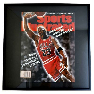 NBA ブルズ マイケル・ジョーダン フォトフレーム Photo Frame in Sports Illustrated 1999/1/25 