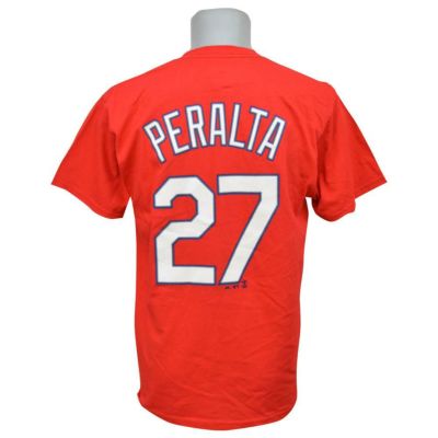 リニューアル記念メガセール MLB カージナルス ジョニー・ペラルタ Tシャツ Player Tシャツ Majestic 