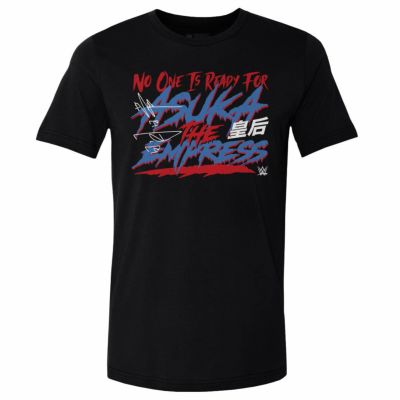WWE アスカ 明日華 Tシャツ No One Is Ready WHT 500Level ブラック