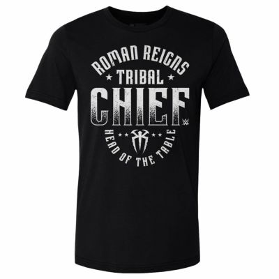 WWE ロマン・レインズ Tシャツ Tribal Chief Type WHT 500Level ブラック