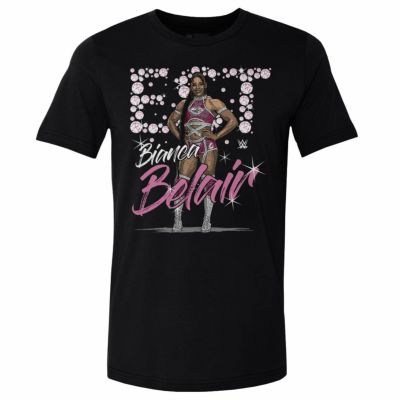 WWE ビアンカ・べレアー Tシャツ Name Pose WHT 500Level ブラック