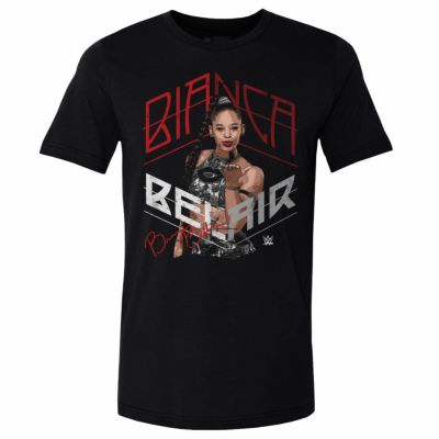 WWE ビアンカ・べレアー Tシャツ Kiss WHT 500Level ブラック