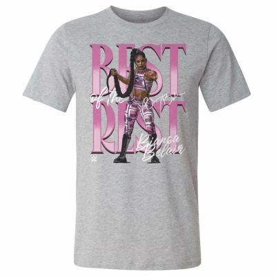 WWE ビアンカ・べレアー Tシャツ Best Of The Rest WHT 500Level ヘザーグレー