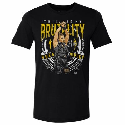 WWE リア・リプリー Tシャツ Brutality WHT 500Level ブラック