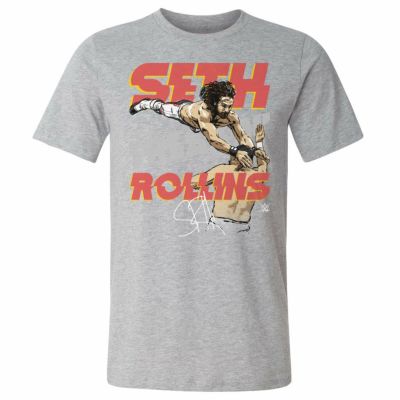 WWE セス・ロリンズ Tシャツ Freakin' WHT 500Level ヘザーグレー
