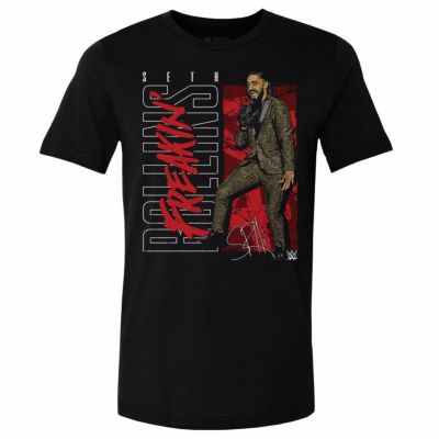 WWE セス・ロリンズ Tシャツ Vertical WHT 500Level ブラック