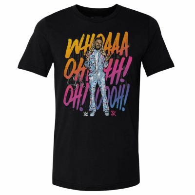 WWE セス・ロリンズ Tシャツ Entrance Chant WHT 500Level ブラック