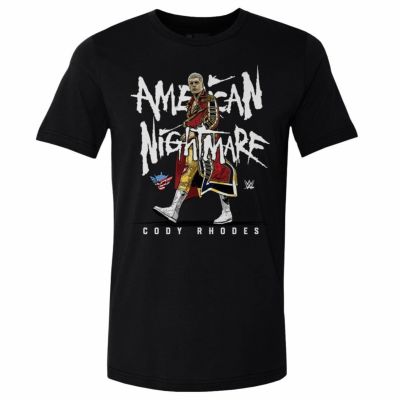 WWE コーディ・ローデス Tシャツ Walk Out WHT 500Level ブラック