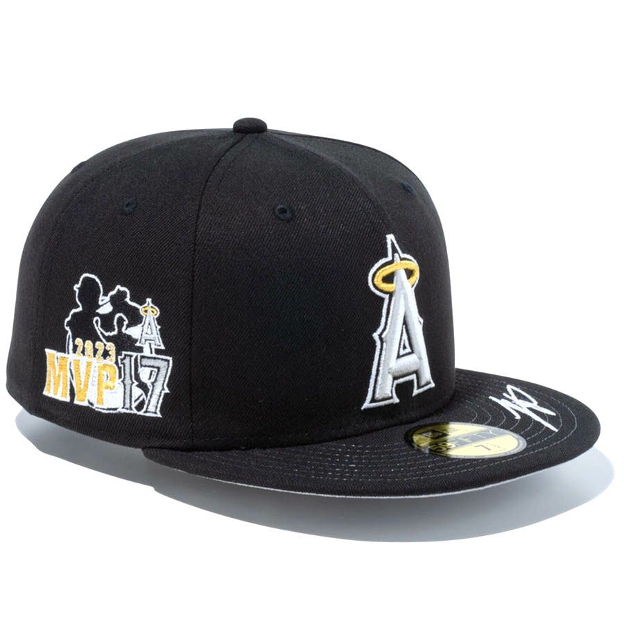 MLB 大谷翔平 エンゼルス キャップ 2023 MVP & HR王 59FIFTY Fitted 
